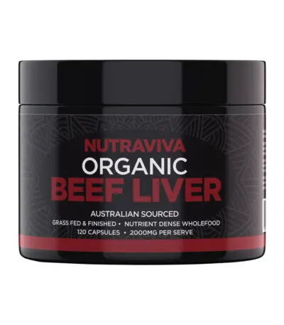 Nutraviva Beef Liver Organic 120c