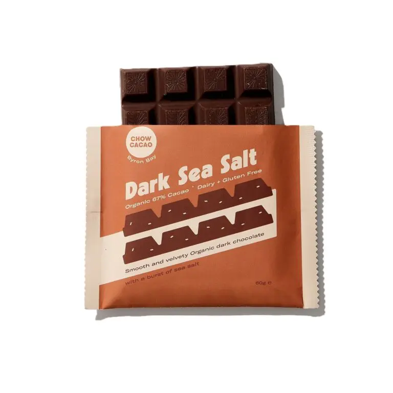 Chow Cacao Chocolate Bar - Dark Sea Salt 60g
