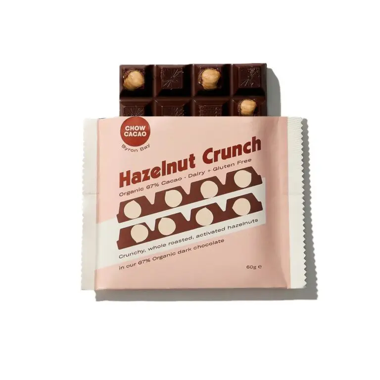 Chow Cacao Chocolate Bar - Hazelnut Crunch 60g