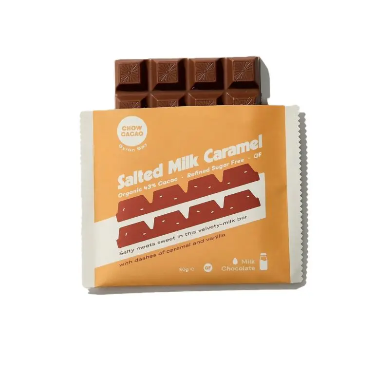 Chow Cacao Chocolate Bar - Salted Milk Caramel 60g