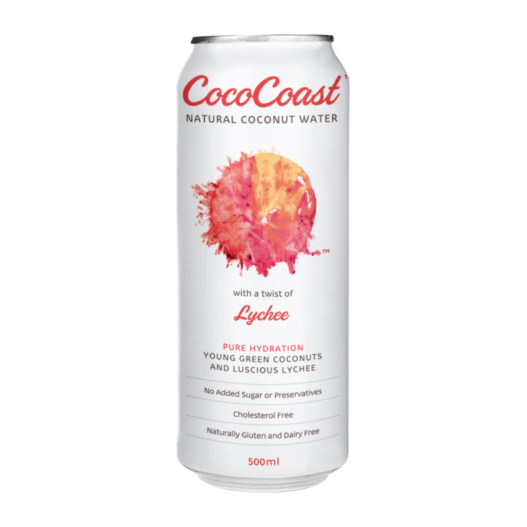 CocoCoast - Coconut Water - Lychee 500ml