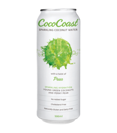 CocoCoast - Sparkling Coconut Water with Pear 500ml