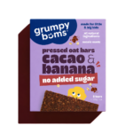 Grumpy Bums Pressed Oat Bars - Cacao & Banana 100g