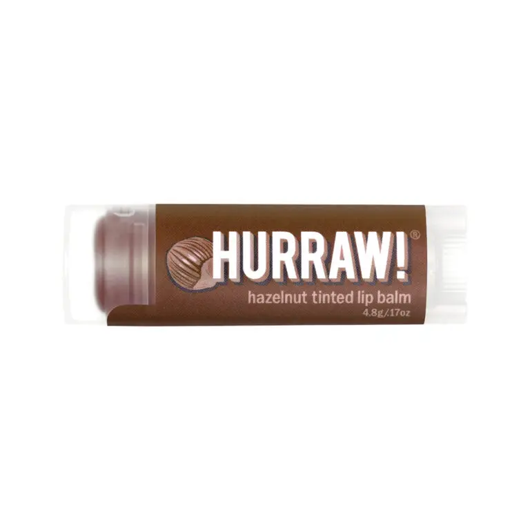 Hurraw! Organic Lip Balm - Hazelnut 4.8g