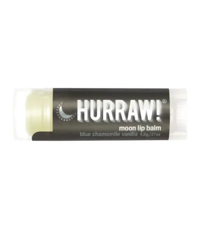 Hurraw! Organic Lip Balm - Moon (Blue Chamomile Vanilla) 4.8g