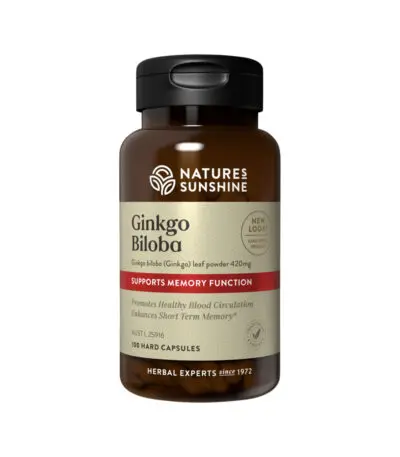Natures Sunshine Ginkgo Biloba 100 capsules