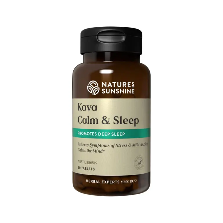 Natures Sunshine Kava Calm & Sleep 60 tablets
