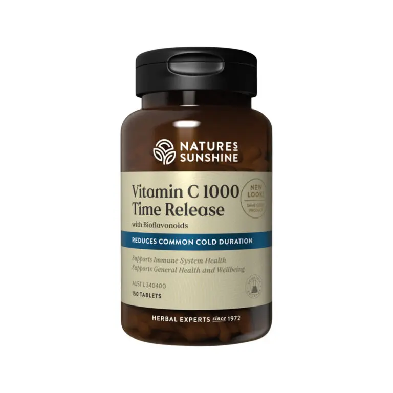 Natures Sunshine Vitamin C 1000 Timed Release (with Bioflavonoids) 150 tablets