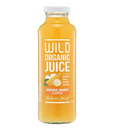 Wild One - Organic Juice - Banana, Mango & Apple 360ml