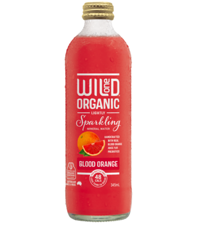 Wild One - Organic Sparkling Mineral Water - Blood Orange 345ml