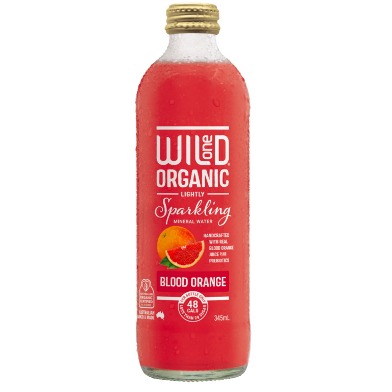Wild One - Organic Sparkling Mineral Water - Blood Orange 345ml