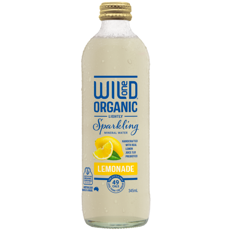Wild One - Organic Sparkling Mineral Water - Lemonade 345ml