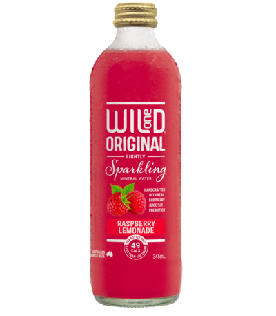 Wild One - Sparkling Mineral Water - Raspberry Lemonade 345ml