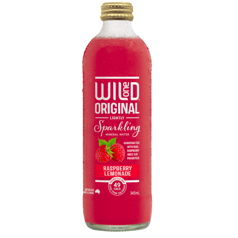 Wild One - Sparkling Mineral Water - Raspberry Lemonade 345ml