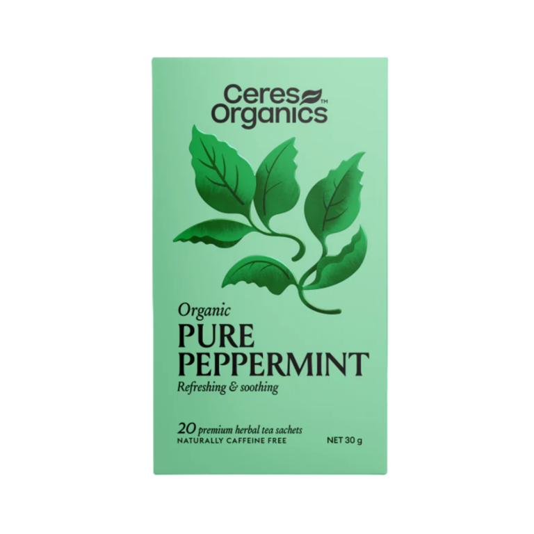 Ceres Organics - Organic Herbal Tea - Pure Peppermint 20 tea bags