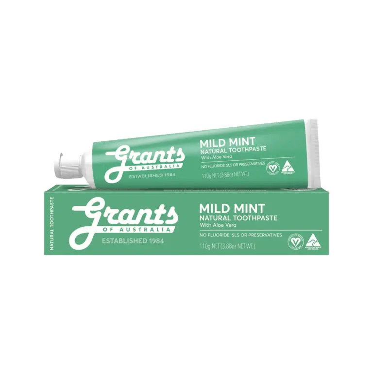 Grants of Australia - Natural Toothpaste - Mild Mint 110g