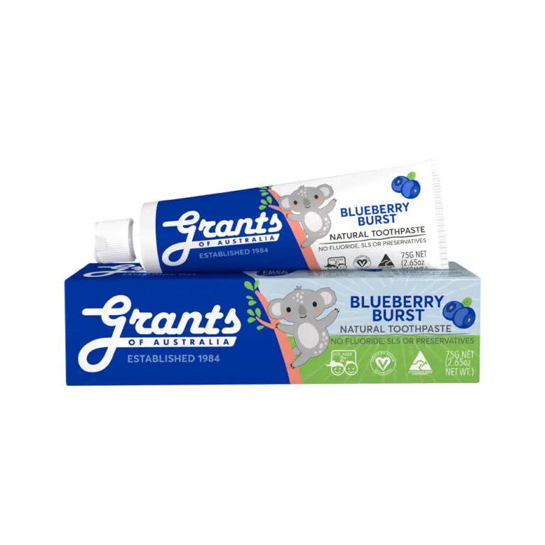 Grants of Australia - Natural Toothpaste for Children - Blueberry Burst 75g