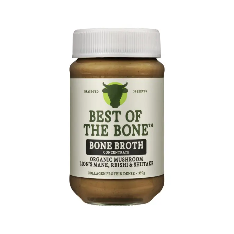 Best of the Bone - Beef Bone Broth Concentrate - Organic Mushrooms (Lion's Mane, Reishi, Shiitake) 390g