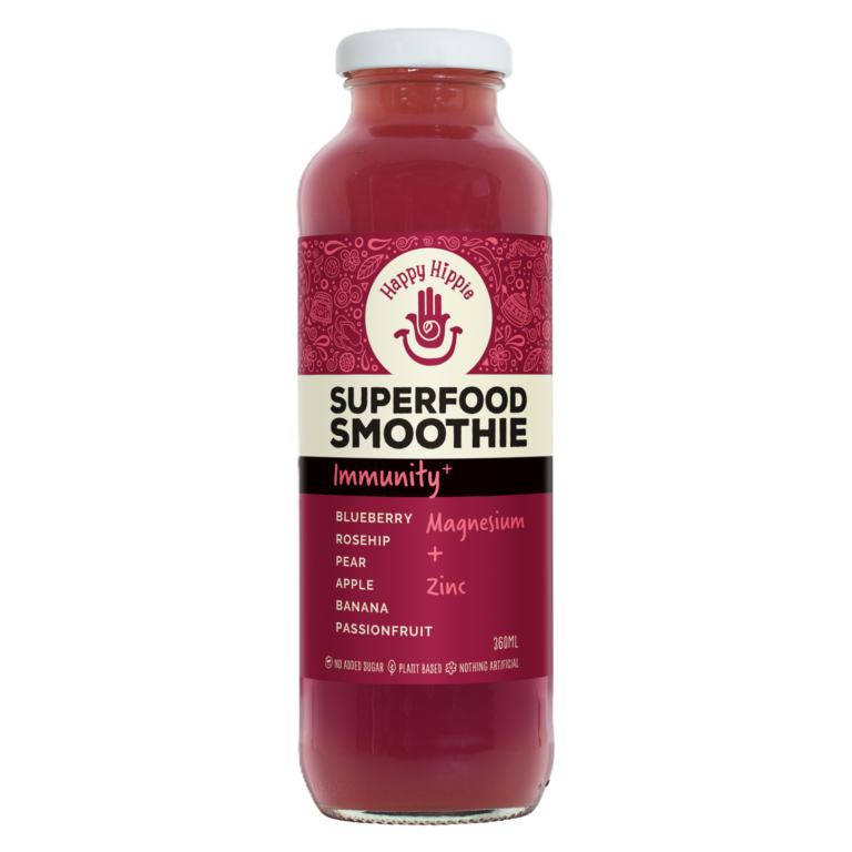 Happy Hippie - Superfood Smoothie - Immunity+ 360mls