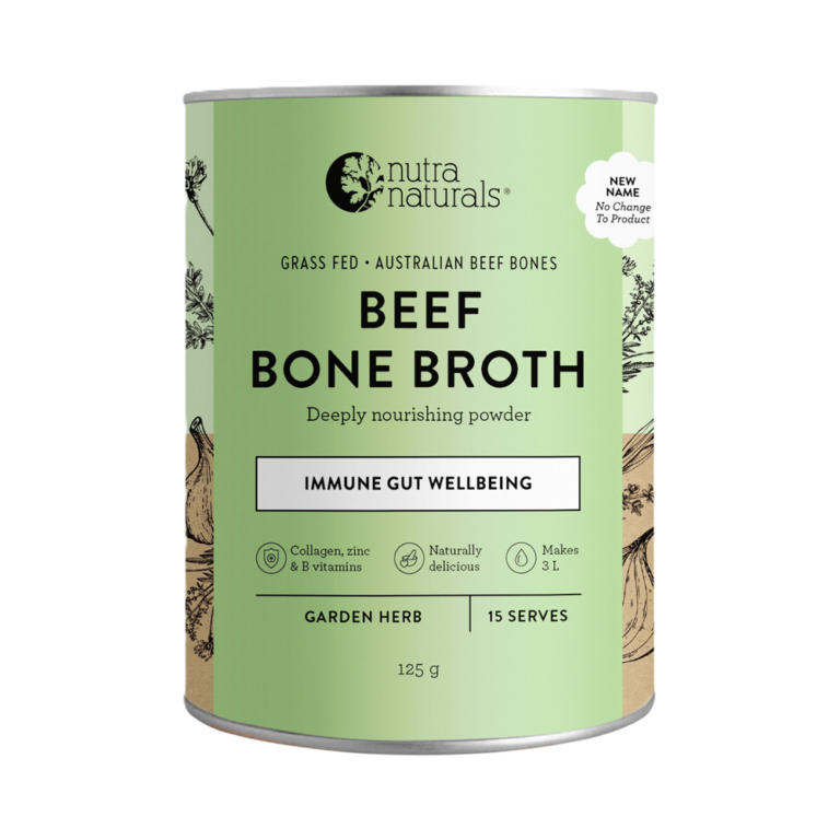 Nutra Organics - Beef Bone Broth - Garden Herb 125g