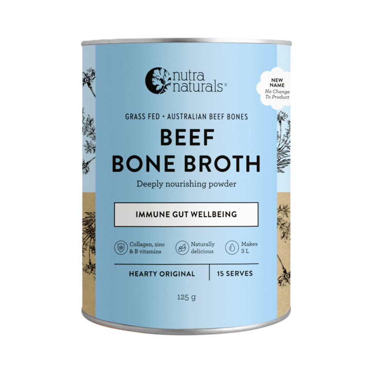 Nutra Organics - Beef Bone Broth - Hearty Original 125g