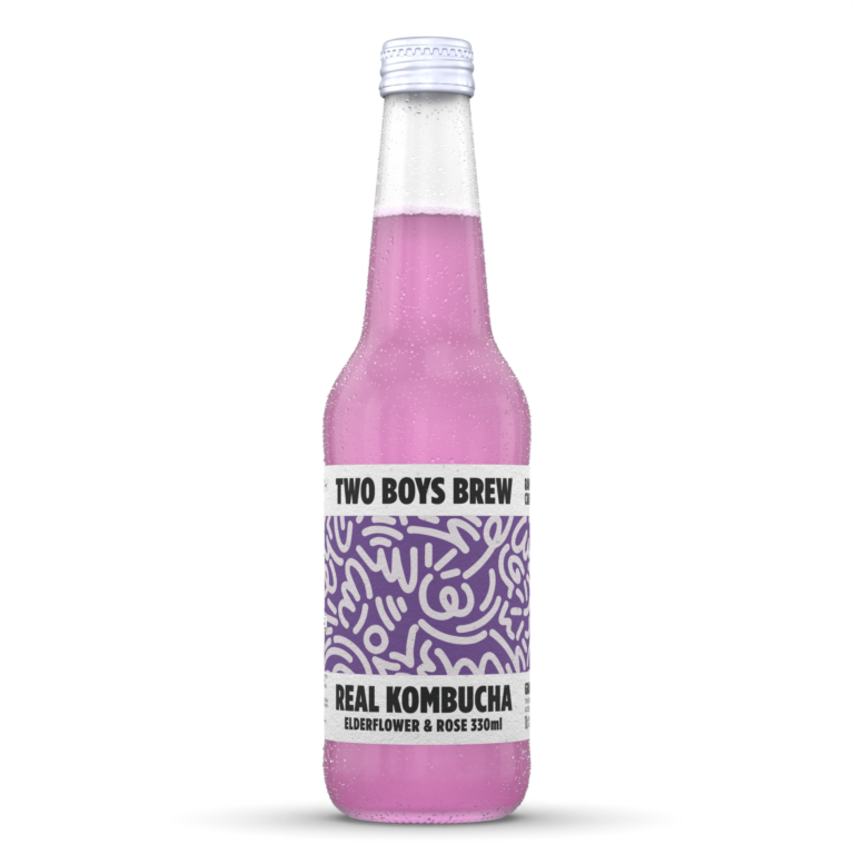 Two Boys Brew - Real Kombucha - Grand Bazaar (Elderflower & Rose) 330ml