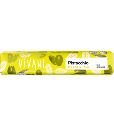 Vivani Chocolate - Pistacchio Dubai Style 40g