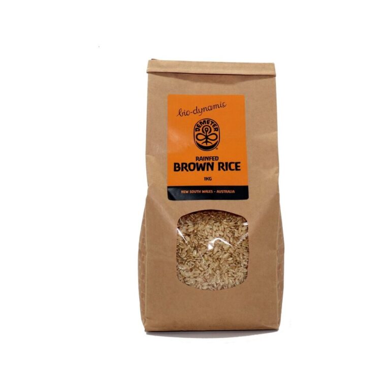 Barham Growers - Organic Rice Medium Grain Brown 1kg