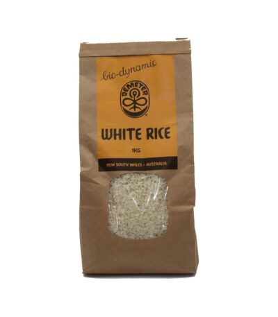 Biodynamic - Organic Rice Medium Grain White 1kg