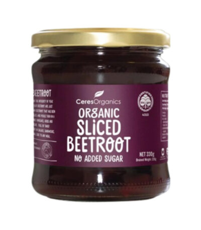 Ceres Organics - Organic Beetroot Slices 330g