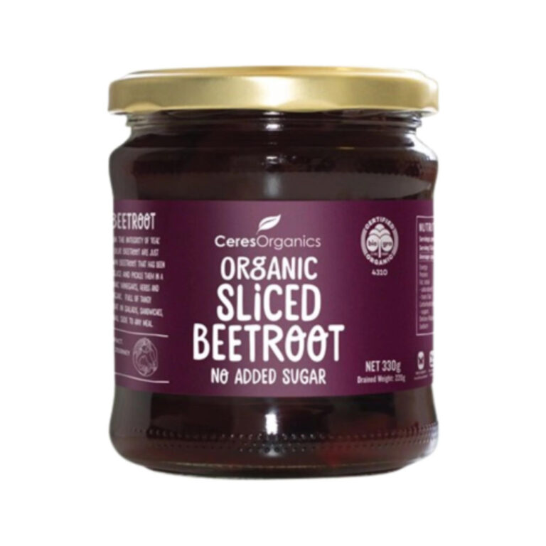 Ceres Organics - Organic Beetroot Slices 330g