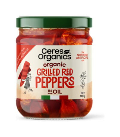 Ceres Organics - Organic Grilled Red Peppers in Oil 190g