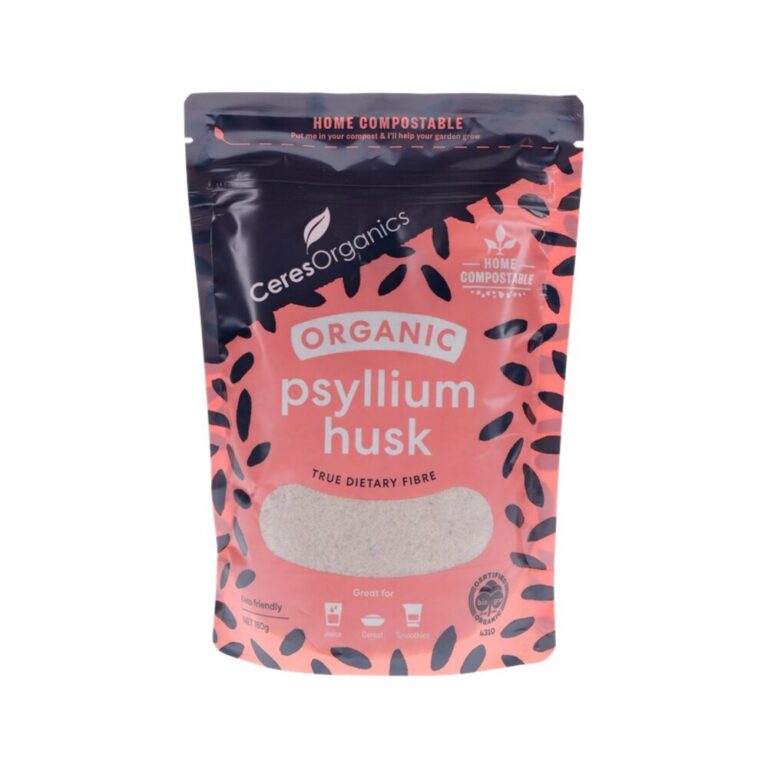 Ceres Organics - Organic Psyllium Husk 180g