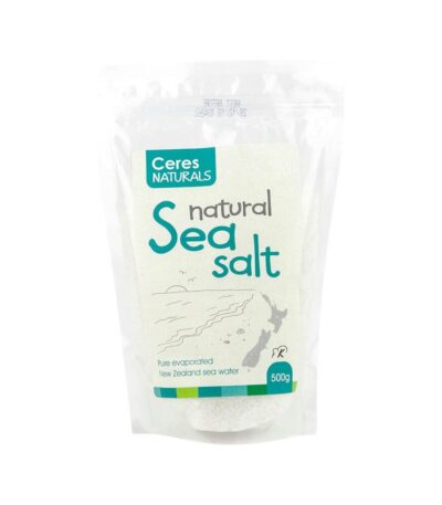 Ceres Organics - Organic Sea Salt Coarse 500g