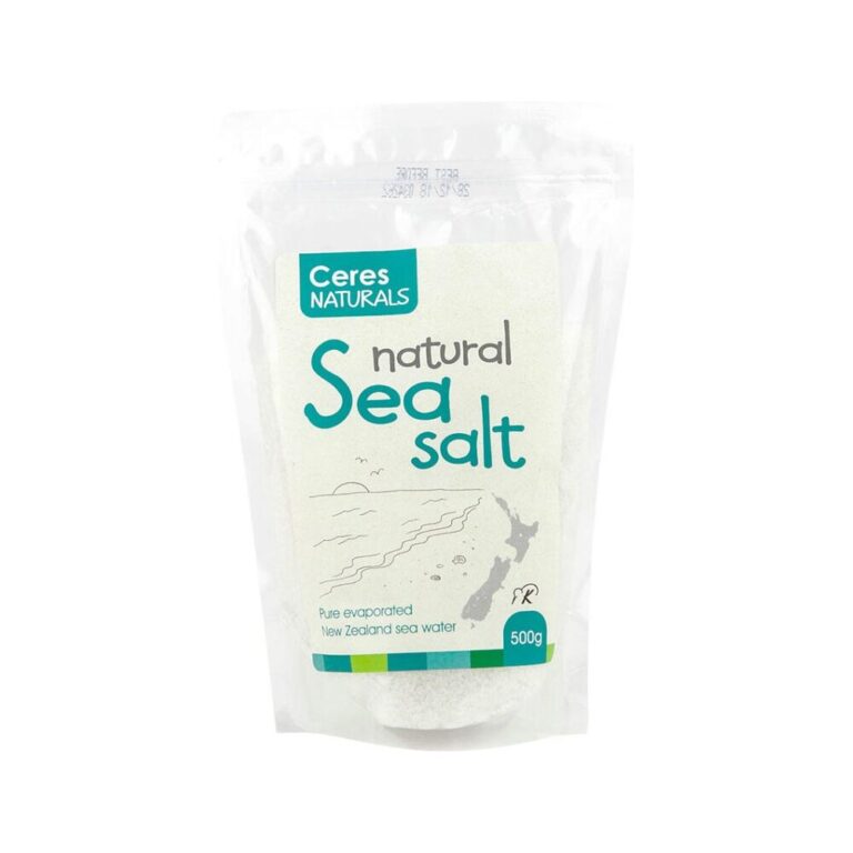 Ceres Organics - Organic Sea Salt Coarse 500g