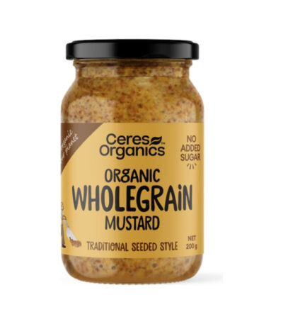 Ceres Organics - Organic Wholegrain Mustard 200g
