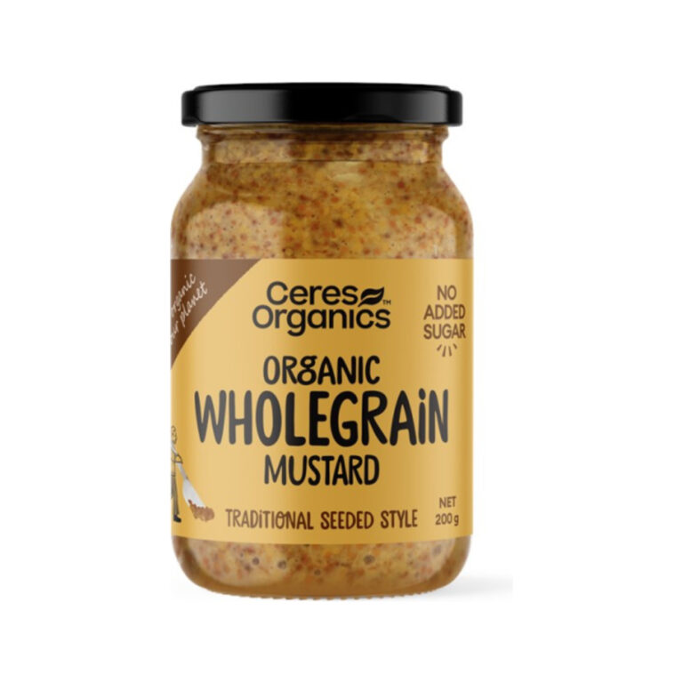 Ceres Organics - Organic Wholegrain Mustard 200g