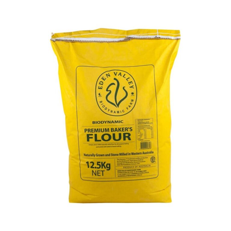 Eden Valley - Organic Flour White Premium Bakers 12.5kg