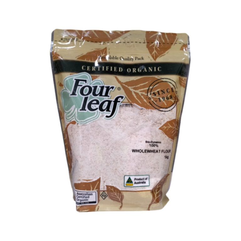 Four Leaf - Organic Flour 100% Wholemeal 1kg