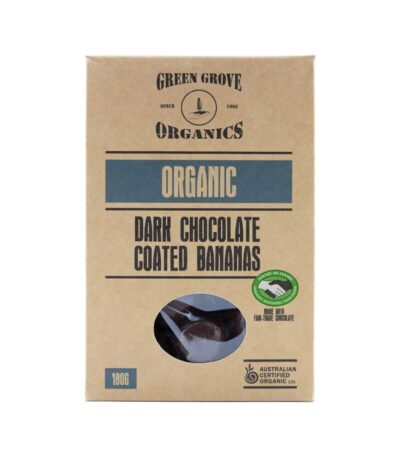 Green Grove - Organic Banana Dark Chocolate 180g