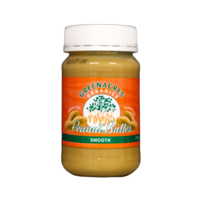 Greenacres - Organic Peanut Butter Smooth 375g