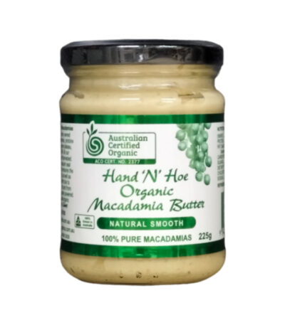 Hand 'n' Hoe - Organic Macadamia Butter Smooth 225g