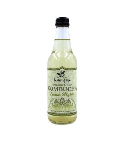 Herbs of Life - Organic Kombucha Lemon Myrtle 12 x 330ml