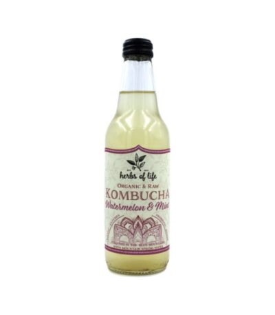 Herbs of Life - Organic Kombucha Watermelon & Mint 12 x 330ml