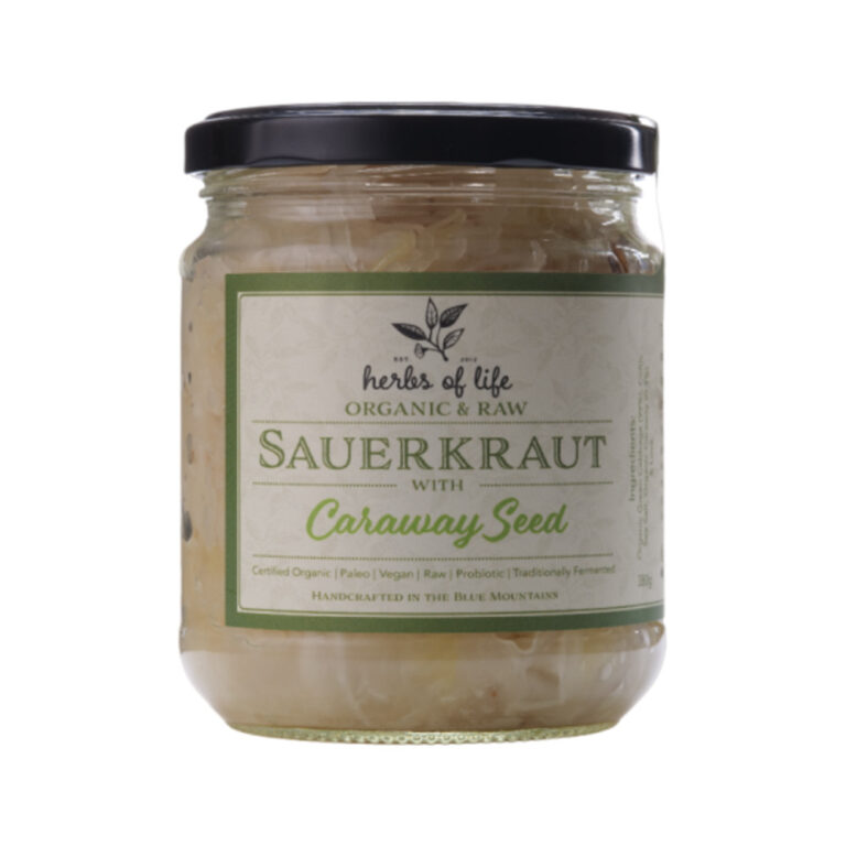 Herbs of Life - Organic Sauerkraut Caraway Seed 380g
