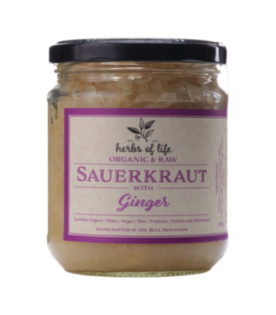 Herbs of Life - Organic Sauerkraut Ginger 380g
