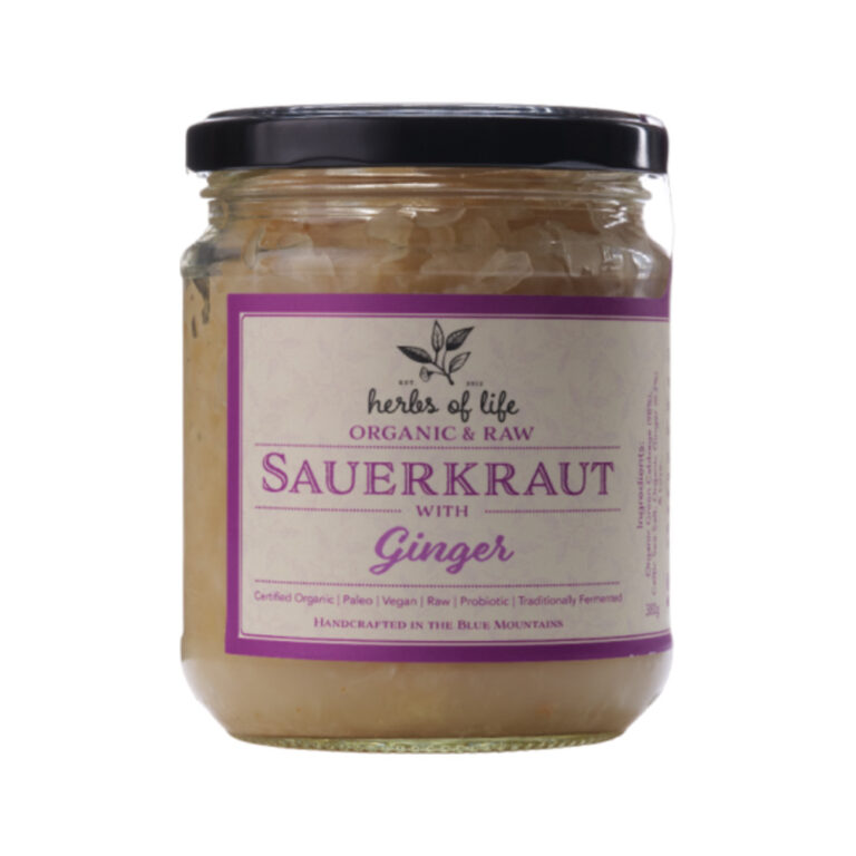 Herbs of Life - Organic Sauerkraut Ginger 380g