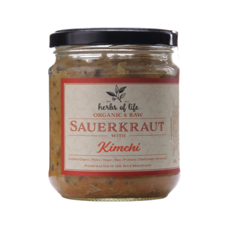 Herbs of Life - Organic Sauerkraut KIMCHI 380g