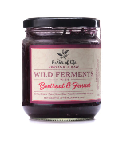 Herbs of Life - Organic Wild Ferment Beetroot & Fennel 380g