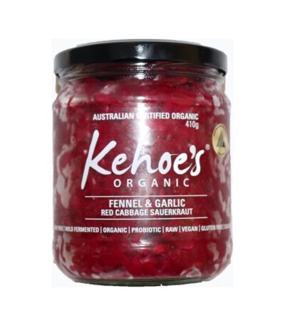 Kehoe's Kitchen - Organic Sauerkraut Fennel & Garlic 410g